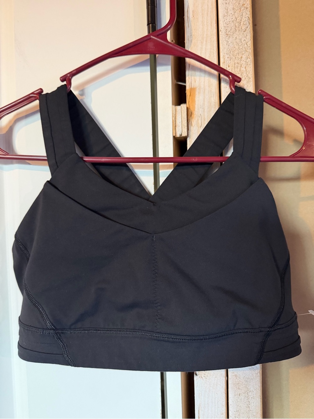 Lululemon Sports Bra Black Size 6